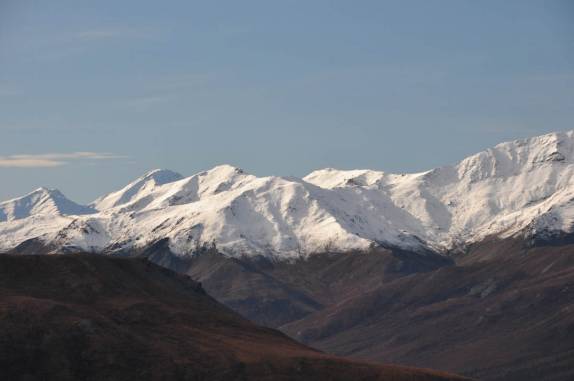 Chegando na Brooks range, no norte do Alaska